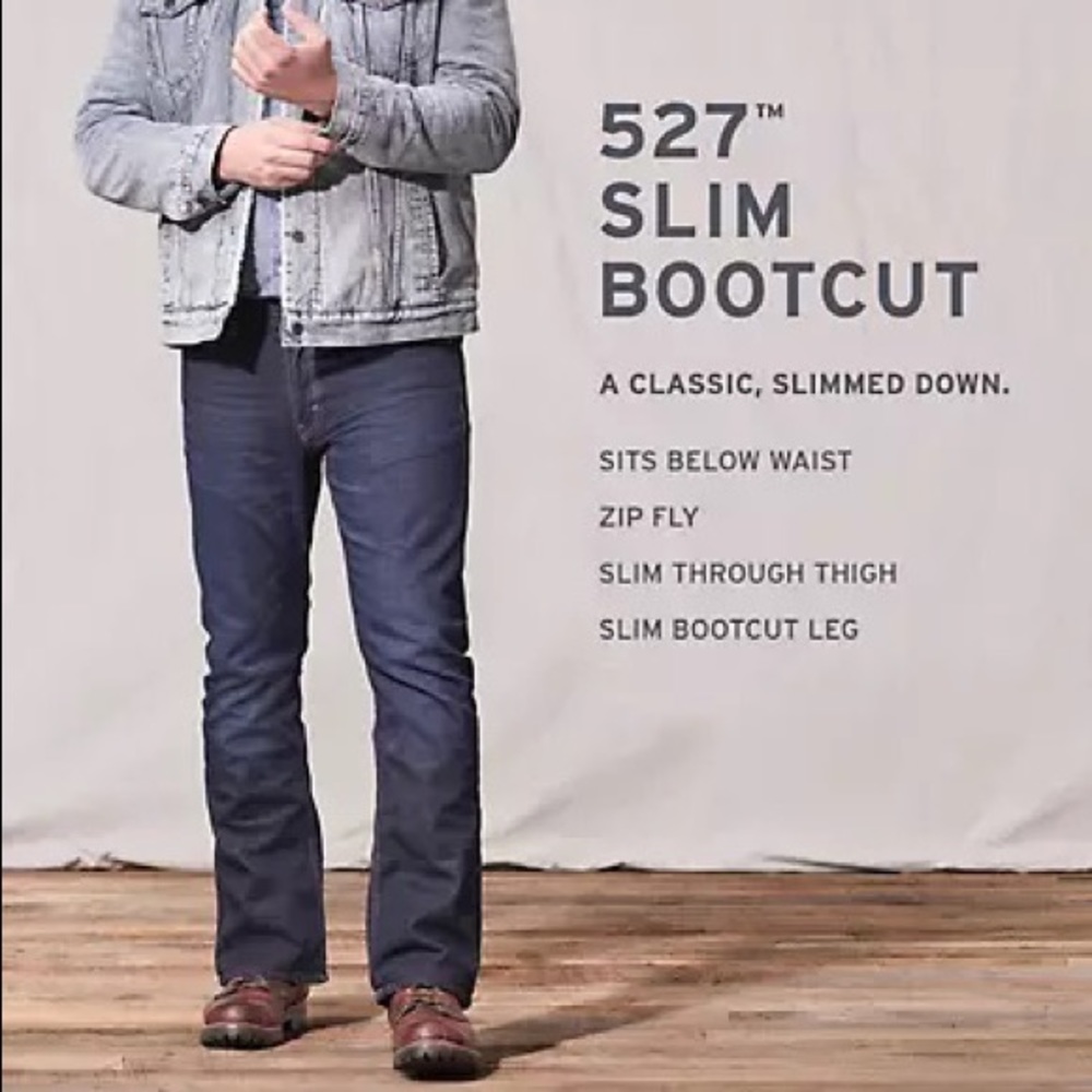 Men’s Levi’s | 527 Slim Bootcut Jeans | 33